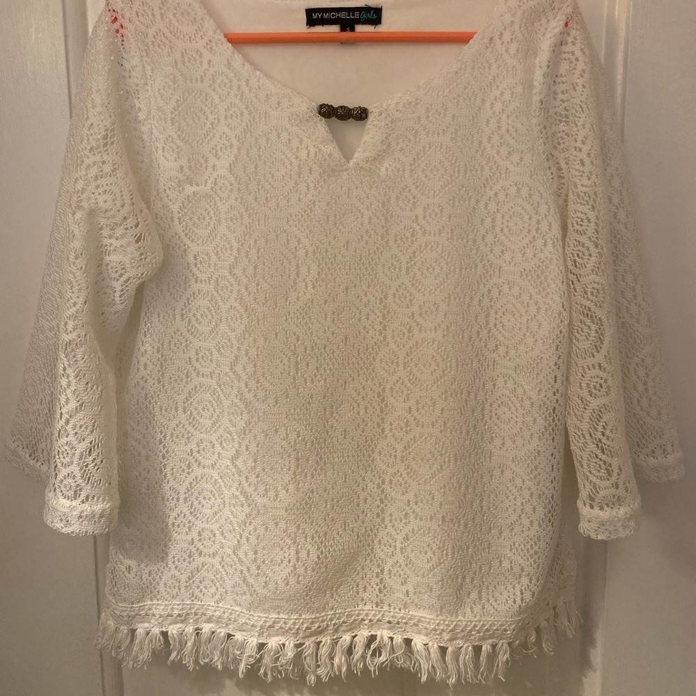 My Michelle Girls Small Dress Top